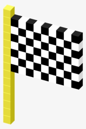 View Favicon On T-shirt - Race Flag Pattern