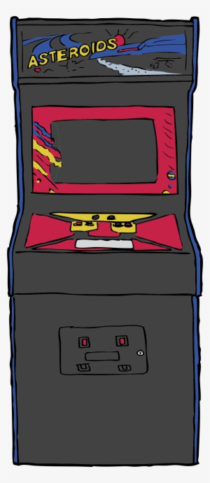 Clip Art Free Arcade Game Clipart - Arcade Drawing - 350x500 PNG ...