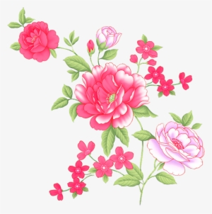 Flower Prints - Garden Roses