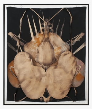 Bleach And Dye On Canvas 37″ X 30″ - Art