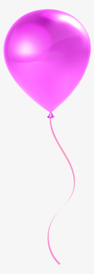 Single Pink Balloon