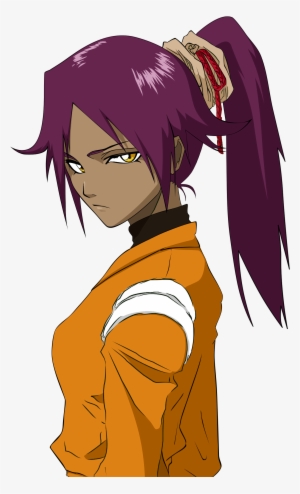 Animewapers Com 91746 Bleach Extraction Shihouin Yoruichi - Orange Skinned Anime Characters