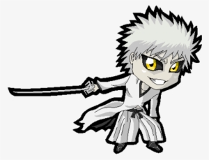 Ichigo Kurosaki Yoruichi Shihouin Tōshirō Hitsugaya - Bleach Ichigo Chibi Hollow