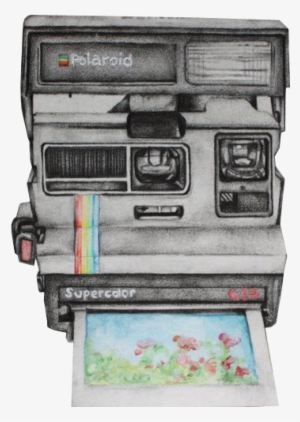 Carlosintheshower - Polaroid Camera Drawing