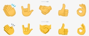 A Comparison Of Hand Emoji Across Emojione Versions - Blog