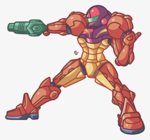 Samus I Love Samus's Design In Super Metroid I Tried - Cartoon