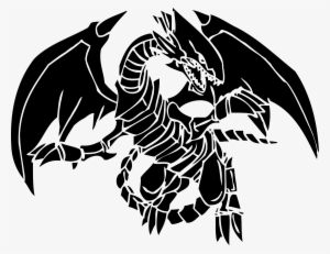 Picture Royalty Free Black And White Dragons Picture - Black And White Blue Eyes White Dragon