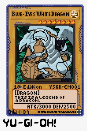 Yu Gi Oh Blue - Illustration