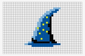 Wizard Hat Pixel Art