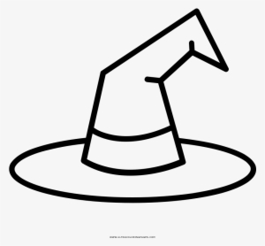 Wizard Hat Coloring Page - Imagenes De Sombrero De Magos Para Colorear