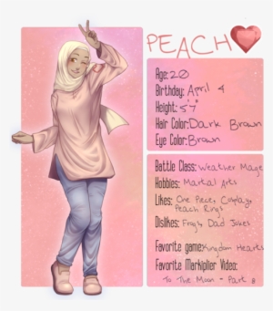 Meet Peach The Sweetest Of The Bunch She's Smart And - Hearts And Heroes Markiplier