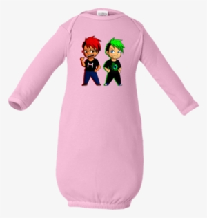 Markiplier And Jacksepticeye Infant Layette Pink /