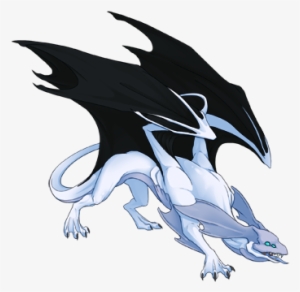 Human Blue Eyes White Dragon - White And Red Dragon
