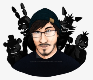 Clipart Royalty Free M A R K I P L - Fnaf Markiplier Transparent