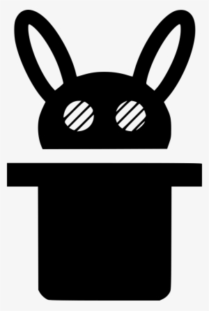 Magic Wand Hat Wizard Rabbit Comments - Portable Network Graphics