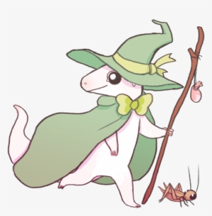 Lizard Wizard Series - Lizard In A Wizard Hat