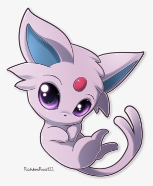 Chibi Espeon By Rainbowrose912 - Pokemon Espeon Chibi