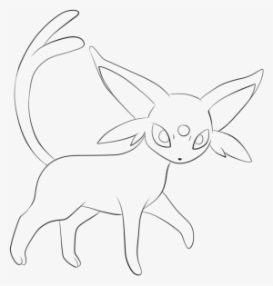 Umbreon Drawing At Getdrawings - Pokemon Coloring Pages Eevee Evolutions Espeon