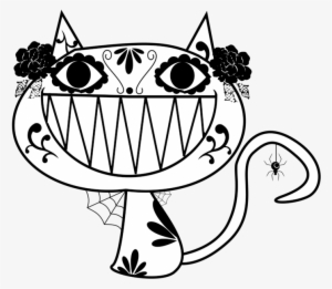 Cat Visual Arts Line Svg Freeuse Library - Drawing