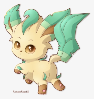 Chibi Leafeon - Leafeon