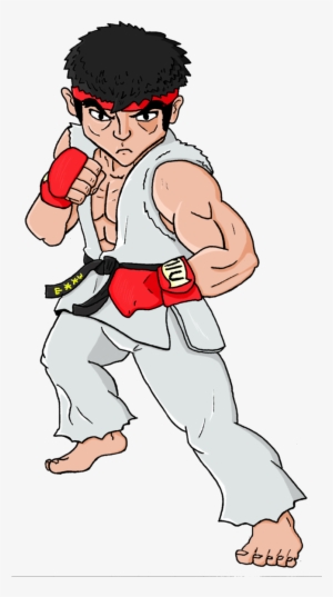 My Ryu Amiibo Was My Life Drawing Model By Thesurfingwaffleah - Drawing