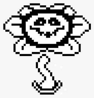 Pixilart - Flowey Battle Sprite (Evil) by GasterPapyrus64