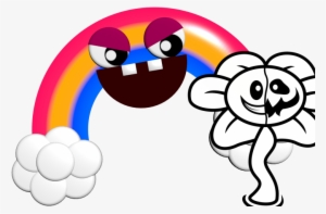 Rainbow And Flowey