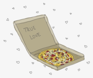 Transparent Pizza Heart Tumblr Transparent Pizza Heart - Pizza Box
