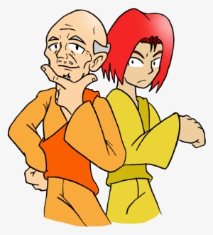 Father And Ryu - Cartoon