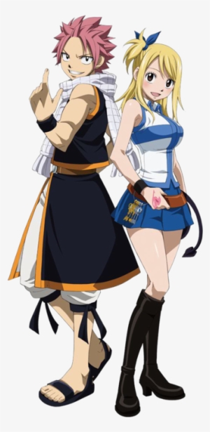 Natsu And Lucy Png - Natsu Fairy Tail