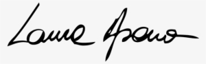 Isologotipo Laura Asaro Black Min - Calligraphy