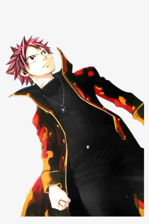 Dragneel Natsu - Natsu Dragneel Black Costume