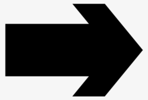 Icono De Flecha En Estilo Plano - Right Arrow