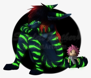 Vicious And Natsu Plush - Illustration