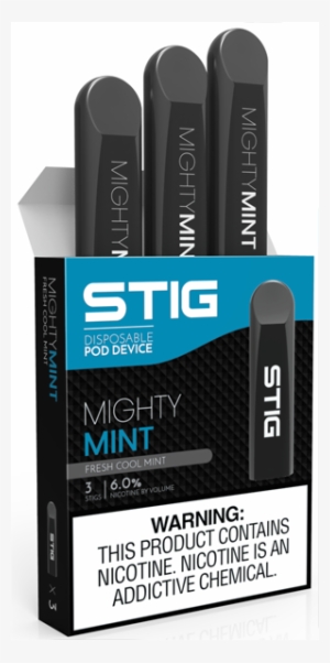 Stig Portable Vape Pod Device - Label