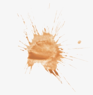 Watercolor Splashes Png Download - Brown Pink Watercolor Splat