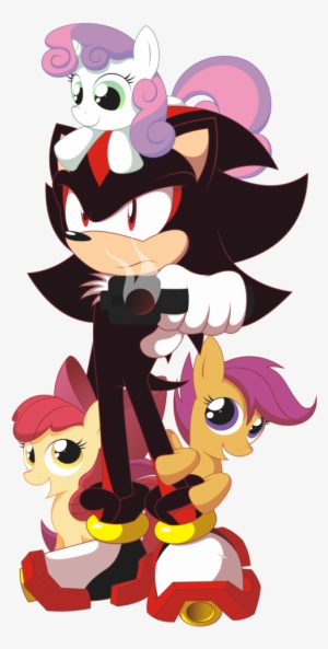 Absurd Res, Apple Bloom, Artist Needed, Crossover, - Sonic The Hedgehog And Bloom