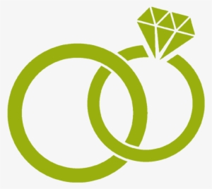 Services & Amenities Symbol - Wedding Ring Clipart Black And White