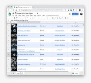 Make Your Own Saregama Carvaan With Youtube And Google - Google Sheets