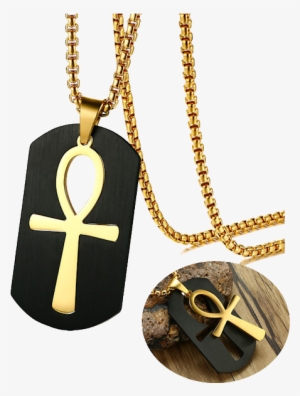 Removable Egyptian Ankh Necklace