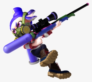 Amiibo - Splatoon 2 Sniper Inkling