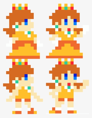 The Great Daisy Costume Hunt - Princess Daisy Sprite Mario Maker