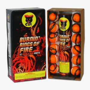 Burning Ring Of Fire - Black Cat Fireworks Artillery Shells Pro 4
