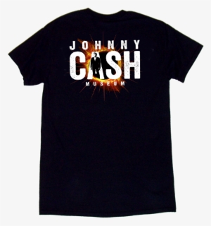 Johnny Cash Museum "ring Of Fire Black Tee - ダーク ソウル T シャツ