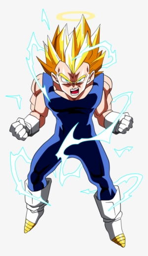 Super Saiyan Vegeta Png Stock - Vegeta Buu Saga Ssj2