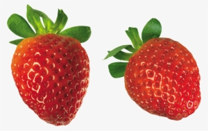 Two Strawberries - Strawberry Png