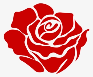 Rose Black And White