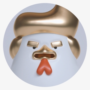 Former Art Director Of Amazon, Casey May Be Most Well-known - 川 普 雞 背面