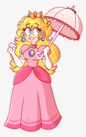 Princess Peach By Mousiememequeen - Peach Mario Art