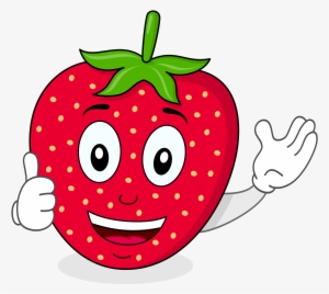 19 Strawberries Clip Free Library Healthy Fruit Huge - Cartoon Images Of Strawberry